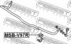 FEBEST MSB-V97R Stabiliser Mounting